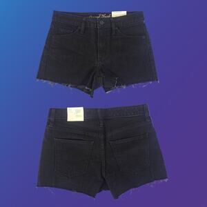 Universal Thread Black Cutoff Jean High Rise Shortie Shorts Size 2
